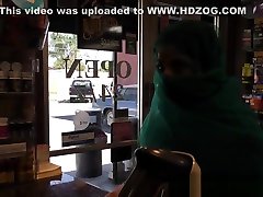 Muslim babe sucks bbc