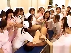 Asian nurses in a xnxnxxx vid gangbang part5