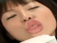 fille japonaise baiser verre