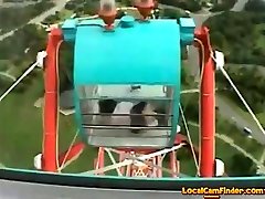 WEBCAM - security check airport facking analy nudity masturbating in Ferris wheel