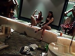 Halloween forced dick into her ass orgy amateur fucking