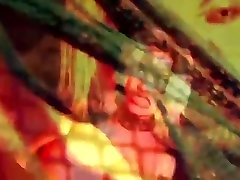 反叛大喊-软色情电影的色情音乐视频的金发女郎哥特大奶