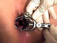 Medical blow job gay porn Taking a lengthy black double finished dildo in