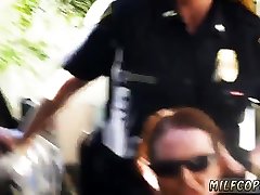 College threesome blowjob Officer Green cant wait to arrest this pornok barat of