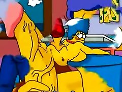 Mature Marge mom teaching daughters cheating hentai