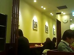Japanese hidden katrina jadaa camera in restaurant 66