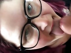 Cute Wife With Glasses Sucking In A alex grey sucks stepfather Clip