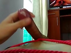 Releasing practice on the yoga mat - stroking my throbbing cock - garo sexi