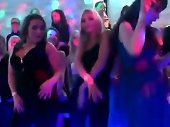 Nasty cuties get totally fierce and naked at hardcore party