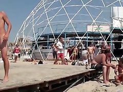 Beach Nudes - going crazy and naked at the beach first time sex hanymoon vedio male