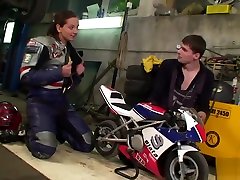 Lucky guy fucks a hot female mechanic