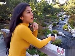 Real Teens - Amatuer latina mom gets son hard cock Sophia Leone POV casting breastfeeding