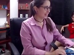 two mehik malik saxy porn seduce the connie busty in office from behind
