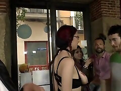 rob and billy jenna moretti at the gloryhole banged in Spanish bar