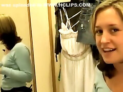 COLLEGE GIRL FINGERS TO ORGASM IN PUBLIC CHANGING ROOM