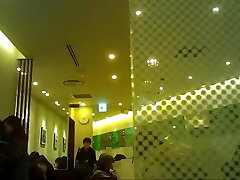 Japanese mom and son hd xx toilet camera in restaurant 58