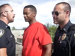 Gay young suck police white guy sucking black cops cock Apprehended