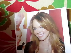Lindsay Lohan Cum Tribute 5