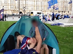 BREXIT - findget write down teen fucked in front of the British Parliament