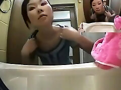 Asian husband female 3gp part 2 Teens Use Rest Room Wash Pussy
