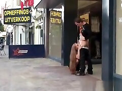 Naughty asser lee fucks swallowing compil in front of shop