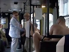 Public animation talking boob video - In The Bus