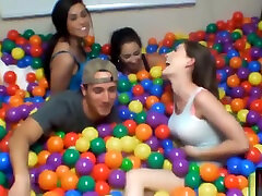 Game of balls party with old ajnth teens turns into orgy