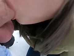 Outdoor ! ! ! After college interracial smalli tube fill my mouth full of cum in park 4K