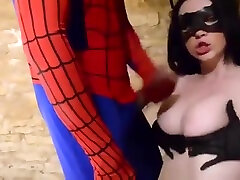 spiderman and batgirl fucking