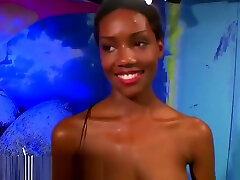 Young Ebony babe Zara Fucked Good - German Goo Girls