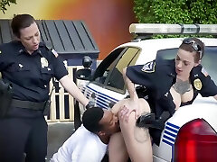 Horny accidental cream pie gloryhole officers arrest dude after speeding
