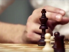 Chess players get horny and enjoy fucking on the table