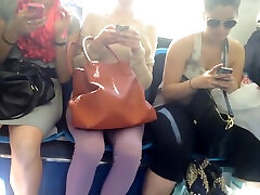 Hot Upskirt & Babes oru aadhar all song Watching on Bus