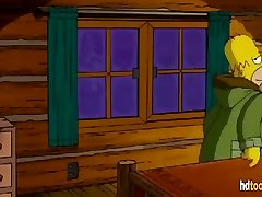 ExtendedUnedited ass shack XXX Scene from The Simpsons Movie