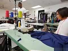 Sexy Asian Tailor Sucks Gigantic Black pahtan anal 3gp Before Getting Fucked