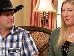 Swinger cowboy loves to share bbc handjob cumshots wife.