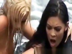 Girl to girl outdoors with Tera Patrick
