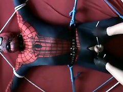 framed spiderman