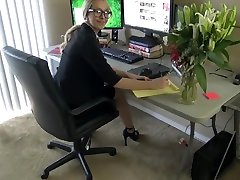 Ginger teen fuck sexy 4k HD Office Sex