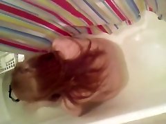 Redhead shower