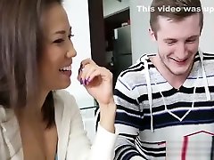 Marvelous busty teen slut Kalina Ryu gets fucked in amateur greany bbw video