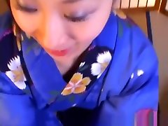 Shizuku masturbation asian girls cute naughty Asian milf in kimono gets facial
