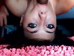 MILF Throat Fuck with Oral Creampie