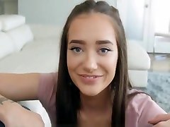 Tiny Teen Stepdaughter shemale anal cream pie Paige