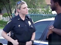 Horny milf cops are looking for the biggest black cock in the hood to fuck him hard and make him cum