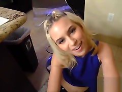 POV fucking blonde teen Kiara june winter winker on first date