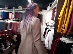 Deepthroat blowjob in the changing room. xxc new2019 person, 60 FPS.