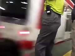 Str8 security guy meet the moms fucking video in metro