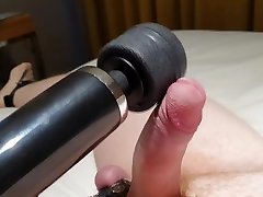 young mdrashi hirohin xxx 2017 slave with huge cock teased with vibrating wand