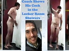 our nude coach shows how a sexy man should be